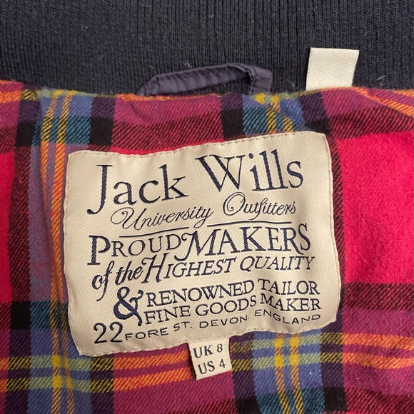 Jack Wills Down Puffer Vest- Flannel Lined and COZY - Picture 3 of 3
